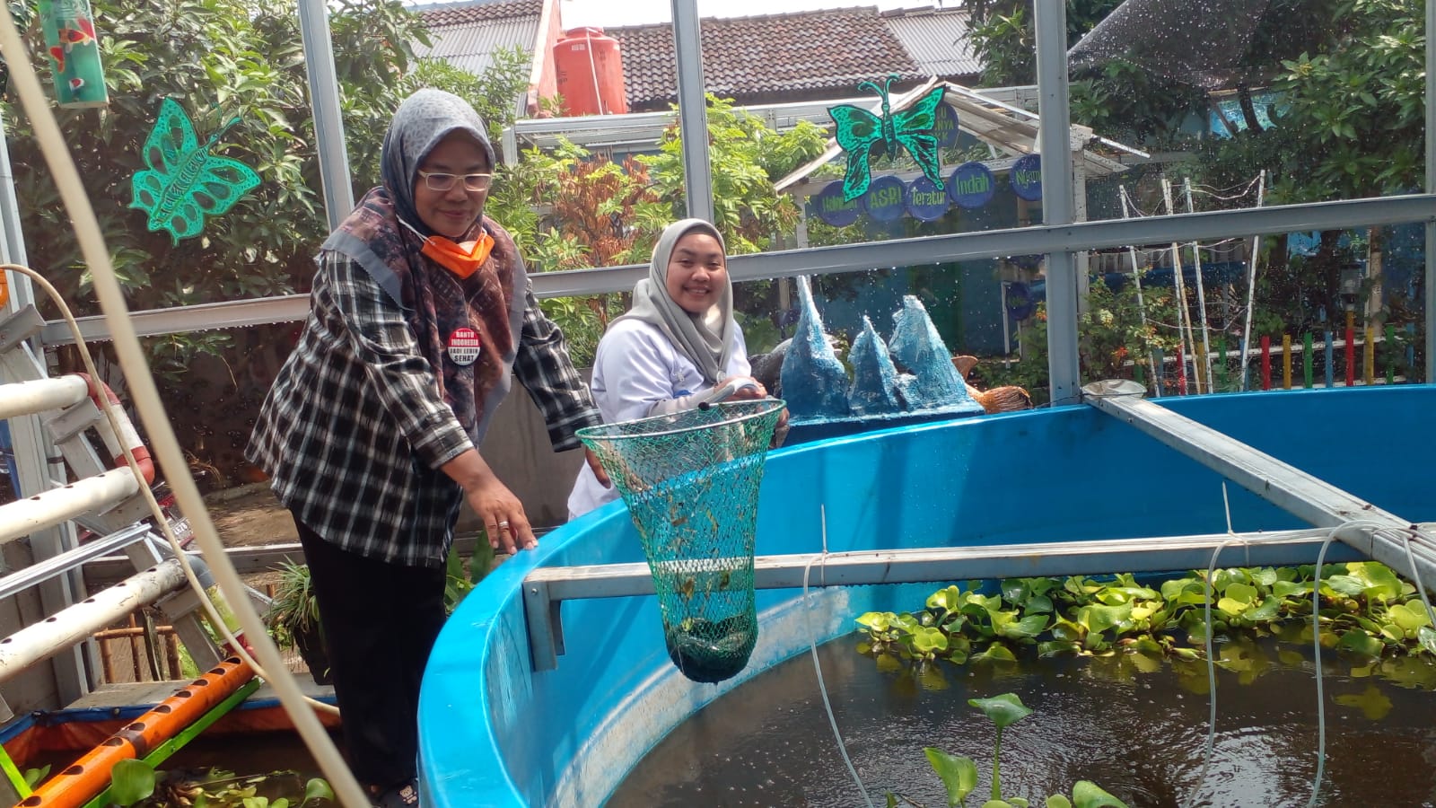 Pembinaan Budidaya ikan lele dan nila